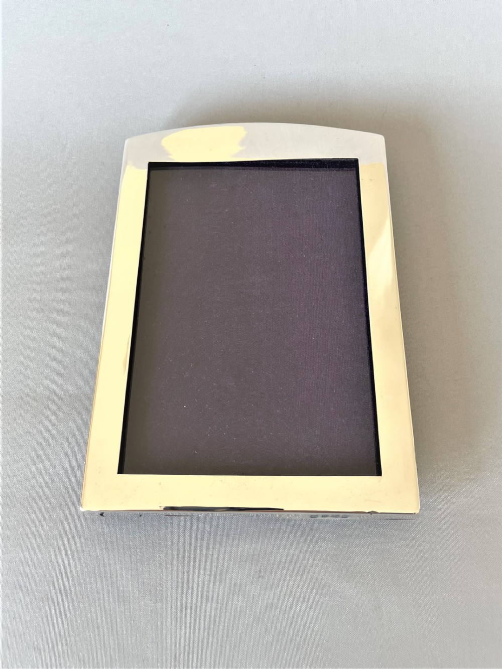 A handsome and shaped silver photo frame View II