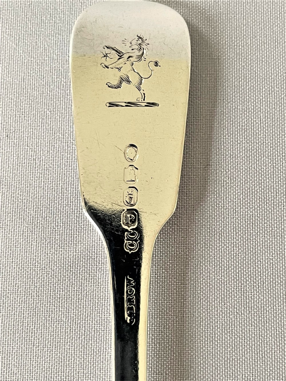 A harlequin set of 6 Irish silver dessert forks View VI