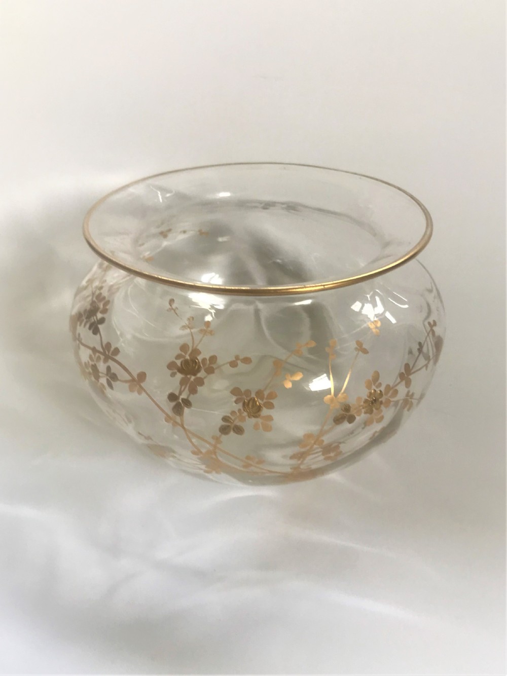 A Gorgeous French Gilded Flower Bowl View II