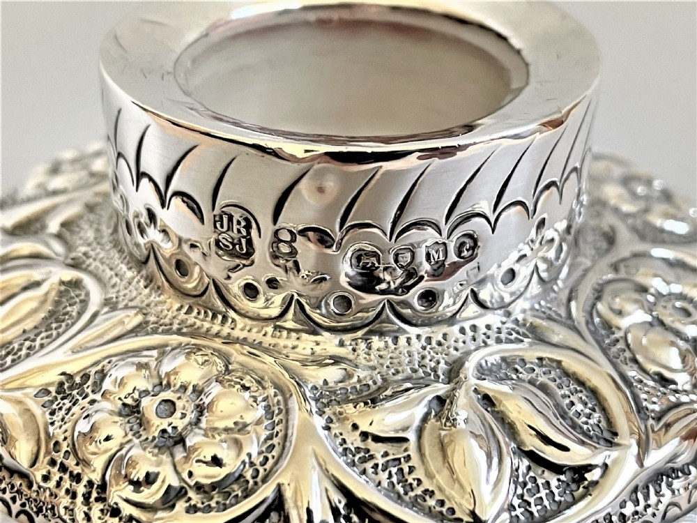A fabulous Victorian silver mounted cologne bottle View VIII