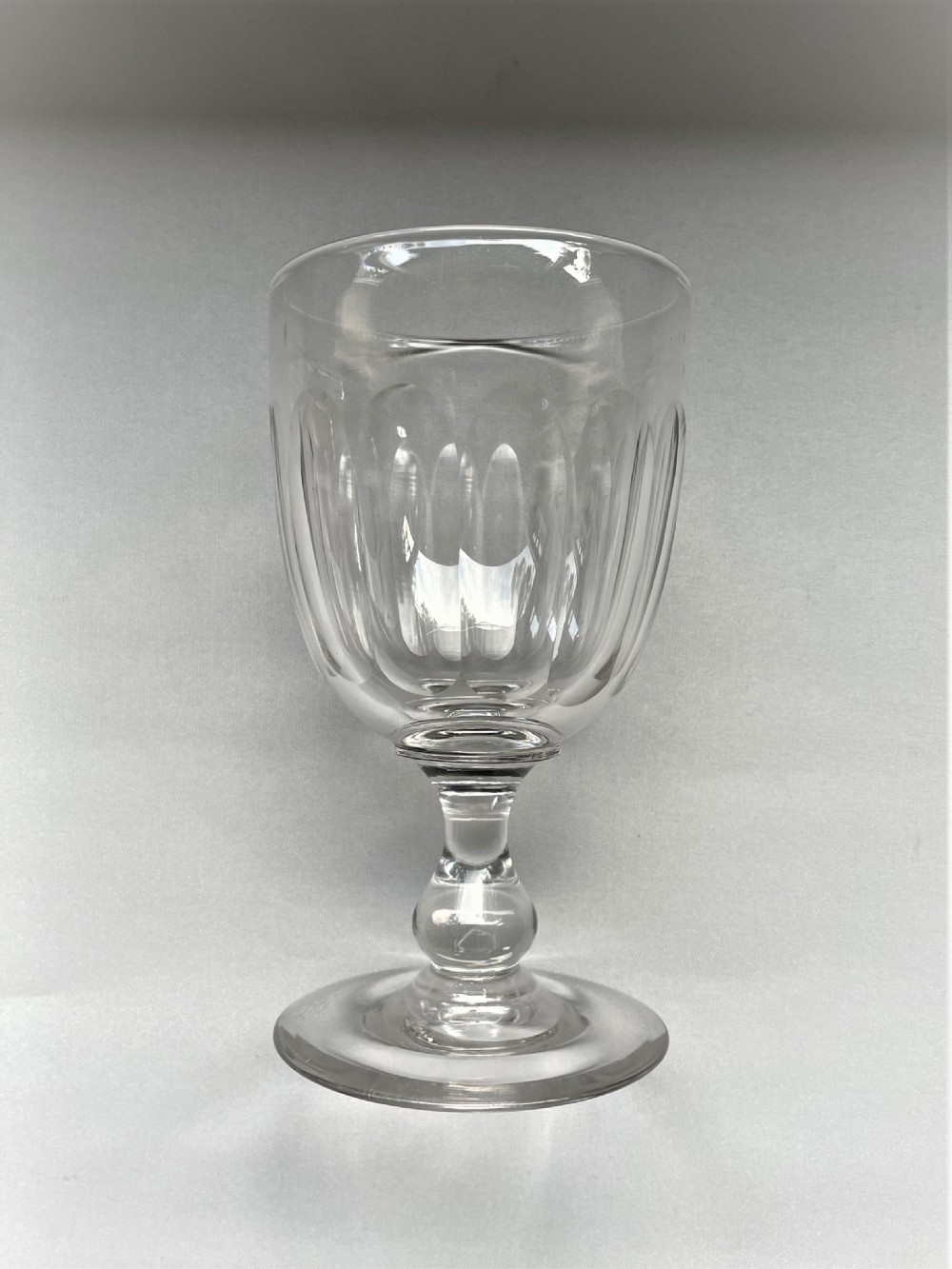 A Fine Victorian Cut Glass Rummer View V
