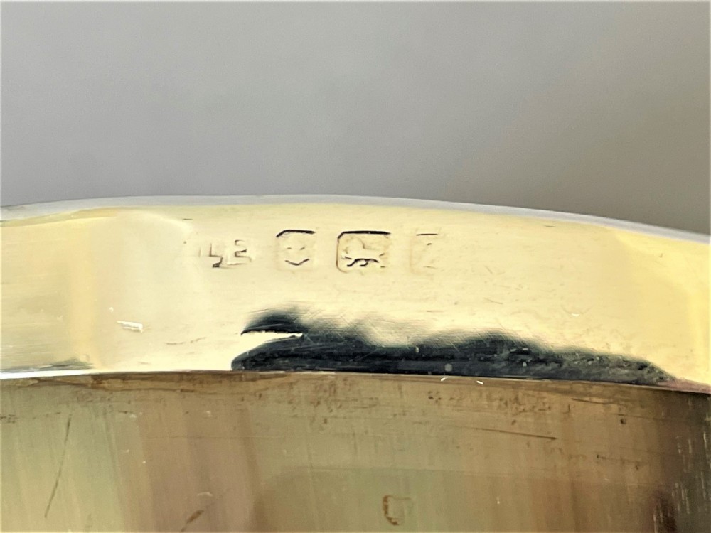 A fine silver mounted Victorian horn beaker View IV