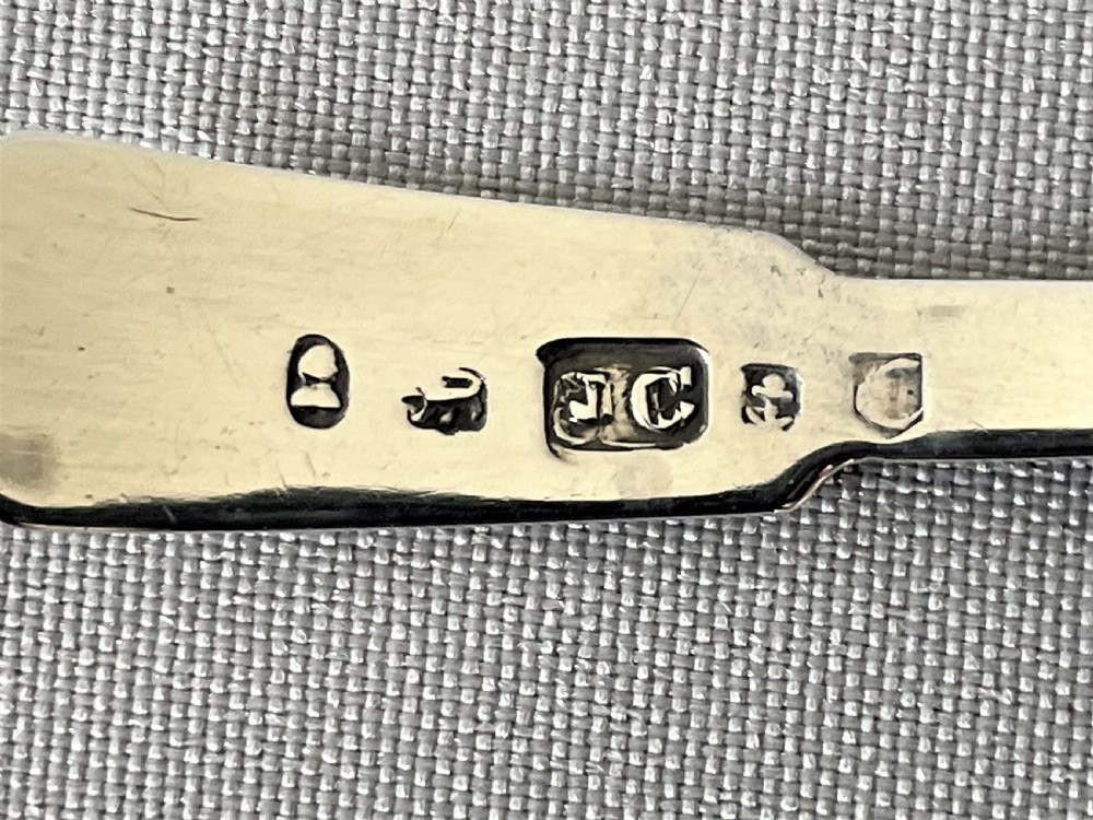 A superb and unusual Georgian silver caddy spoon View IV