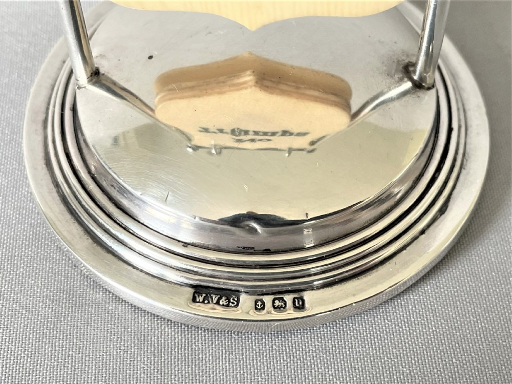  A desirable silver trump/bridge marker View IV