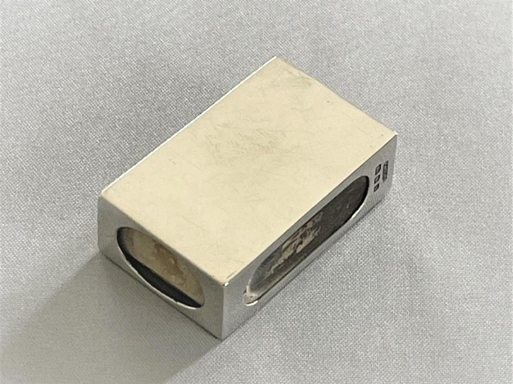 An Asprey & Co. Art Deco silver match box case View III