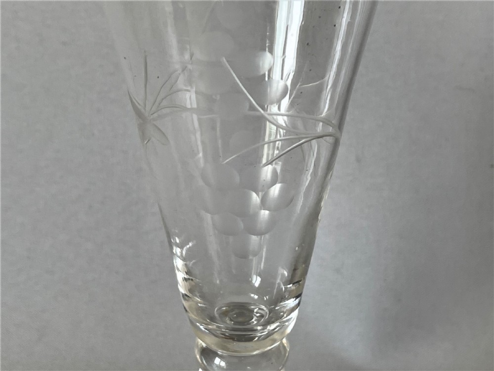 A rare 19th Century Gin glass View II