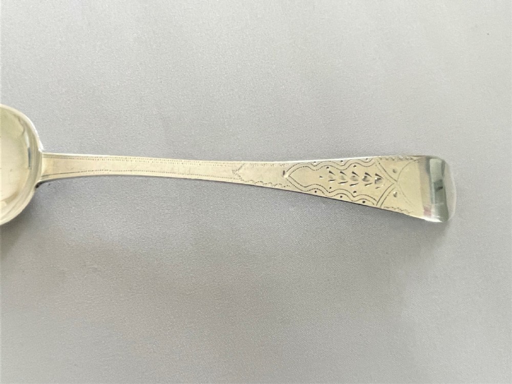 A rare Channel Islands silver table spoon View II
