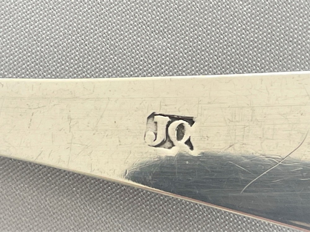 A rare Channel Islands silver table spoon View V