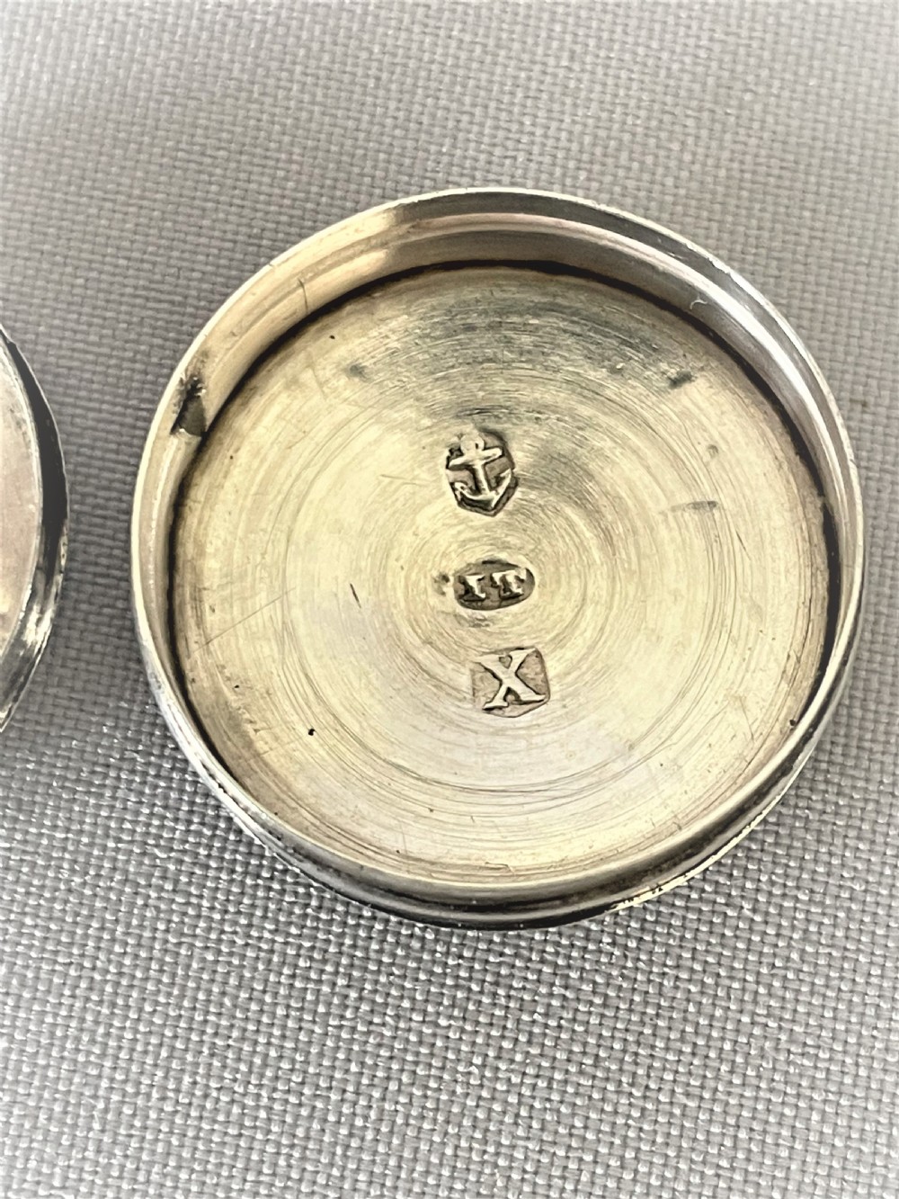 A late 18th Century silver patch box View VI