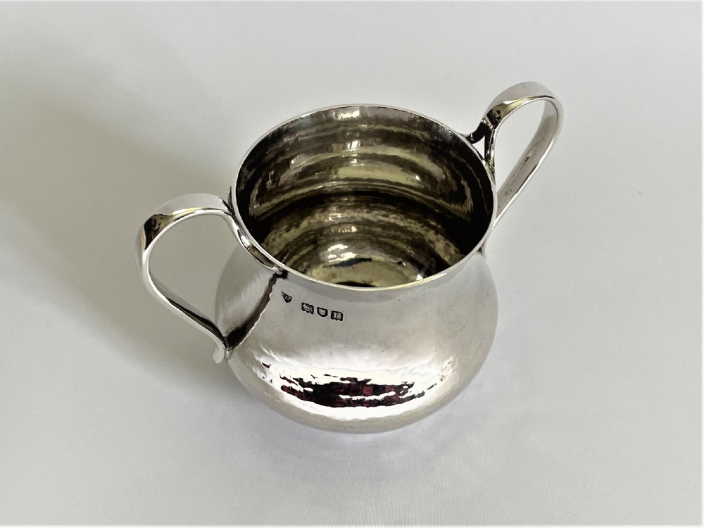 A stylish Arts & Crafts design silver bowl View II