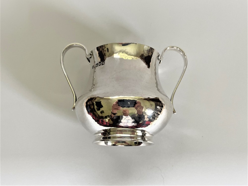 A stylish Arts & Crafts design silver bowl View III
