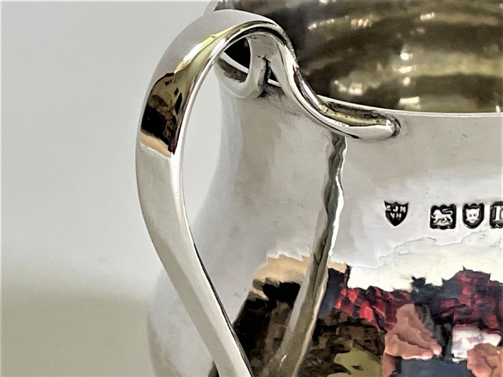 A stylish Arts & Crafts design silver bowl View V