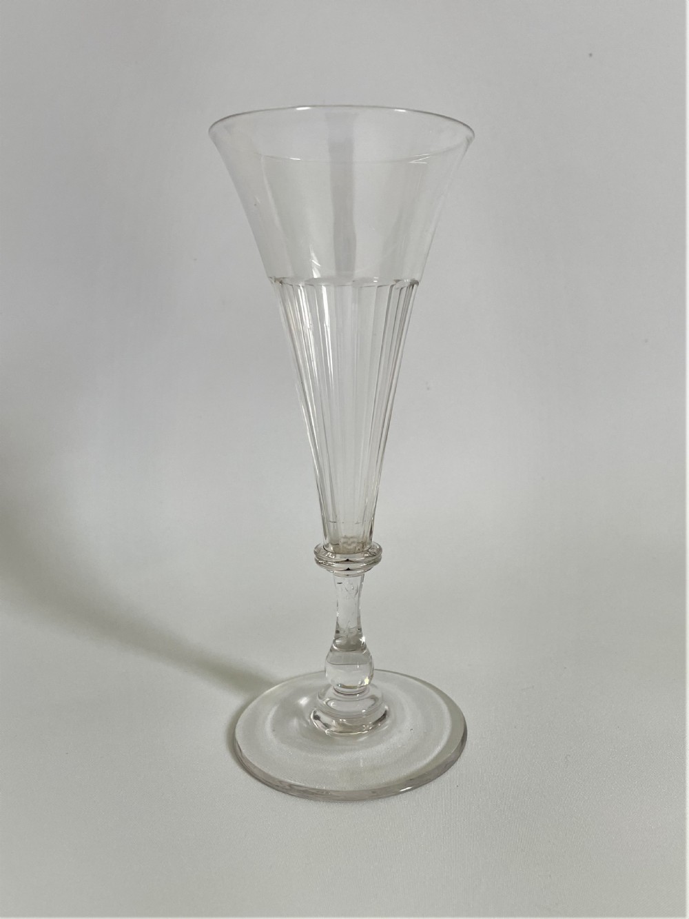 A gorgeous harlequin set of Victorian champagne flutes View III