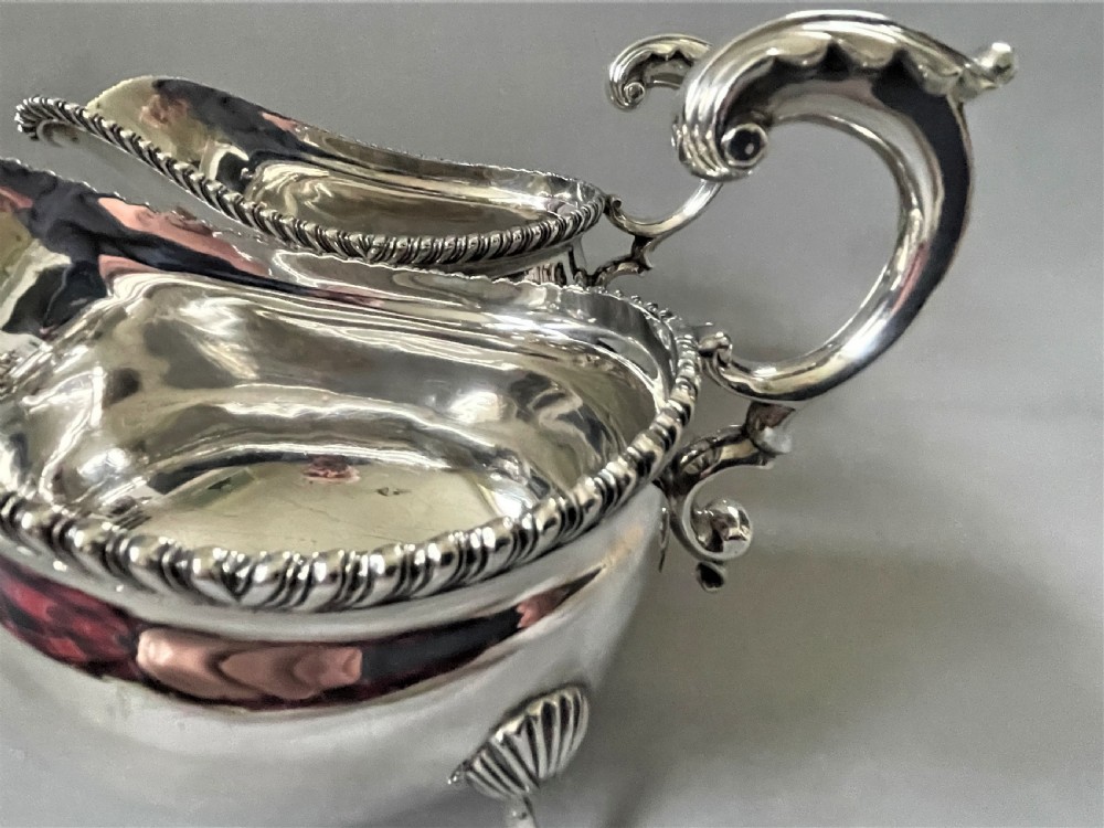 A Substantial Pair Of Silver Gravy Boats View VII