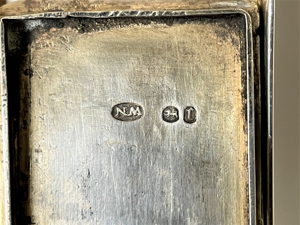 A rare mid Victorian silver mounted table vesta View VIII