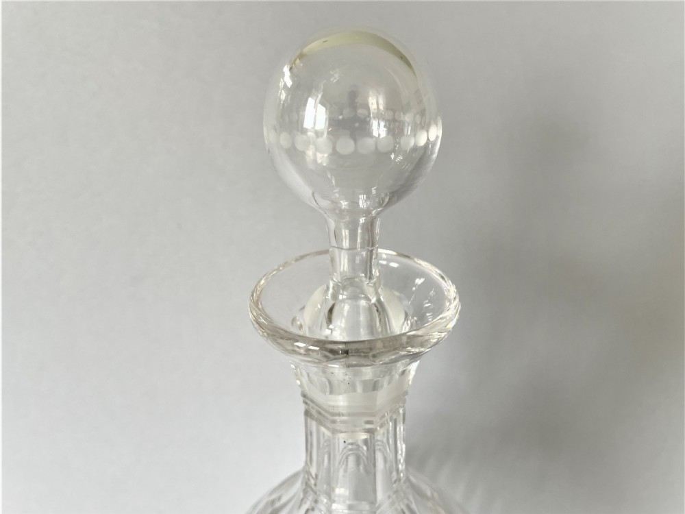 A lovely Victorian etched liqueur decanter View IV