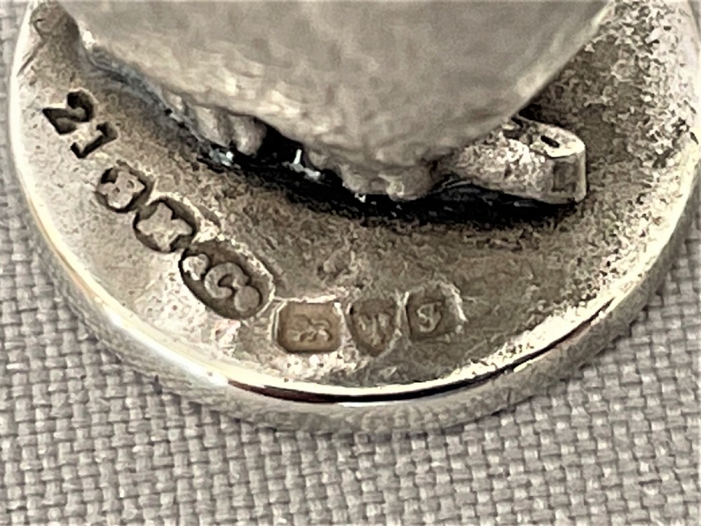 A Chester silver Sampson Morden owl seal View VI