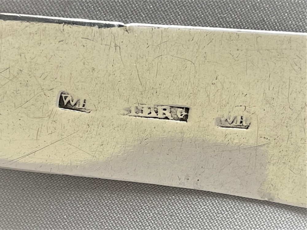 A large 18th Century Cork silver tablespoon View V