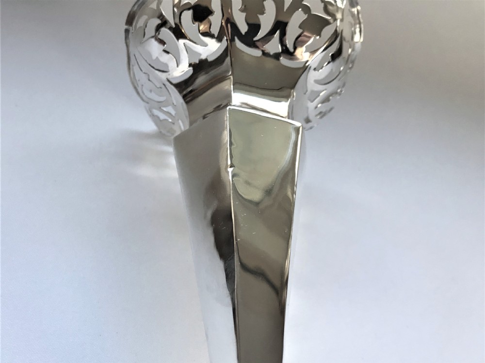 A Beautiful Pierced Silver Stem Vase View VI