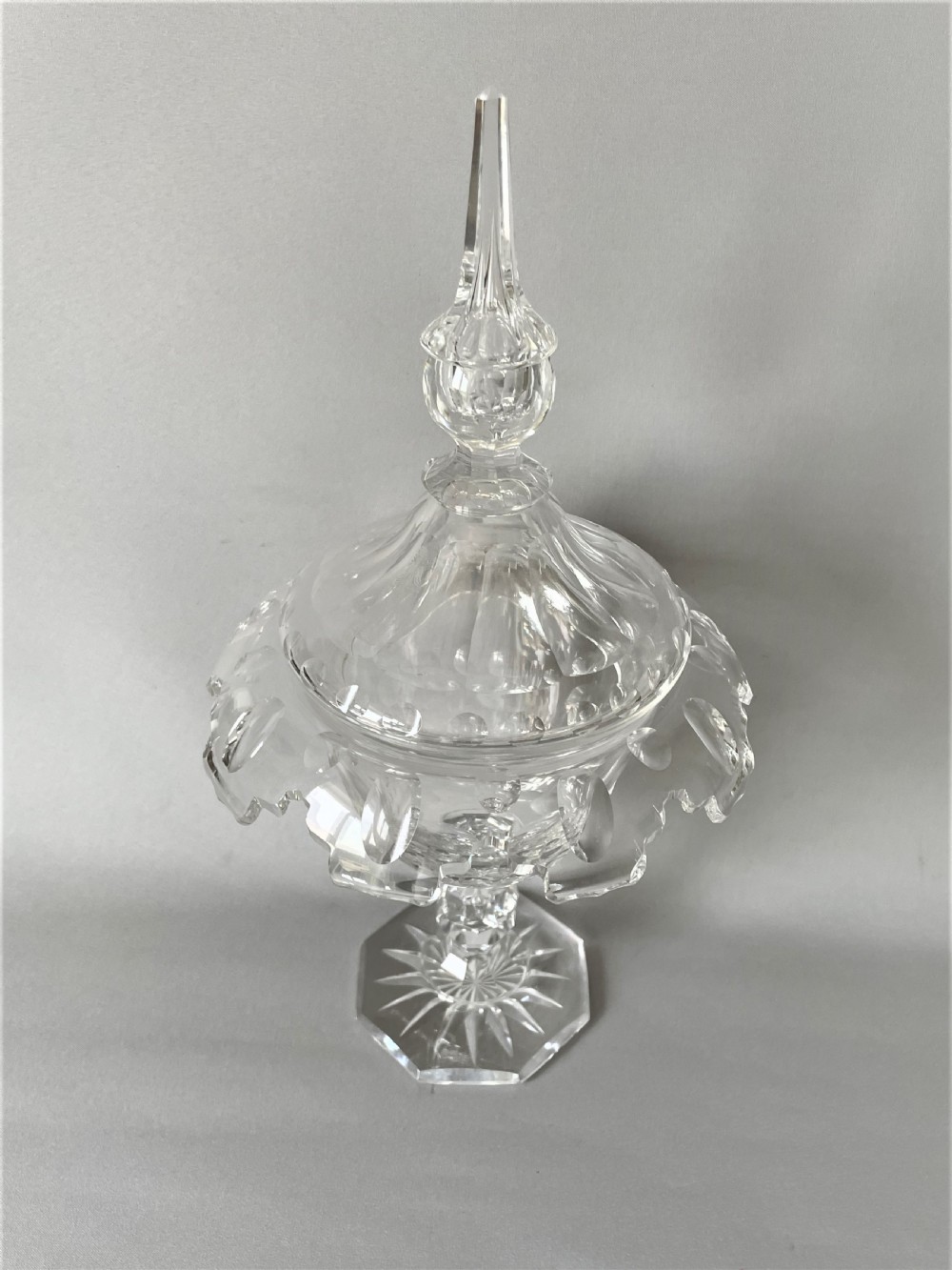 A stunning cut glass bonboniere View II