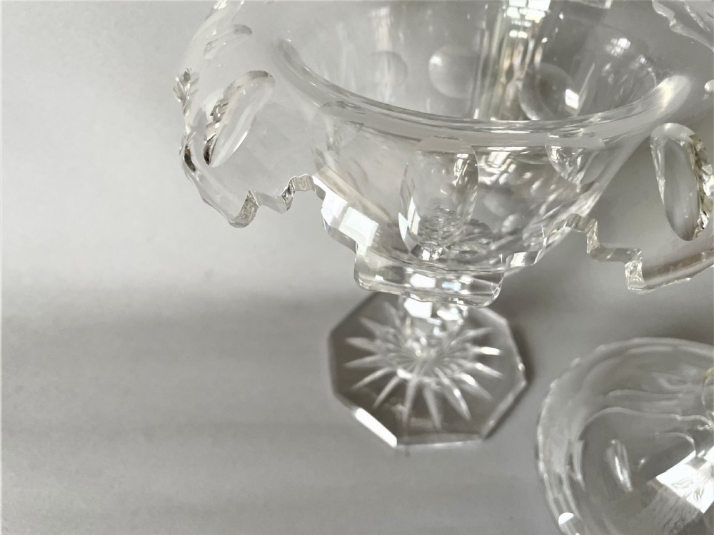 A stunning cut glass bonboniere View VI