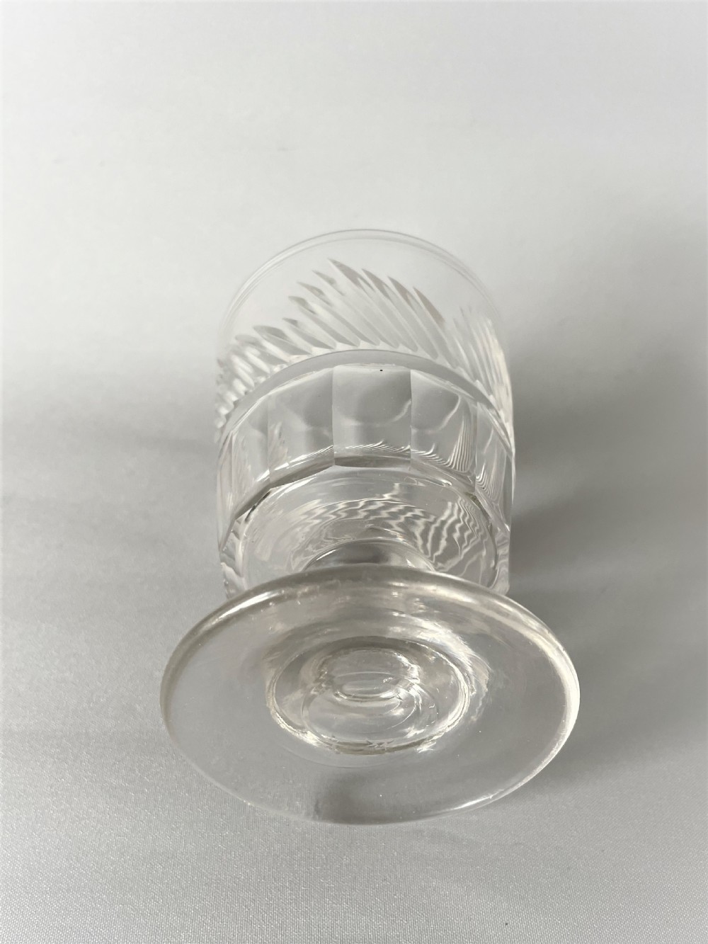 A handsome cut glass Georgian rummer View VI