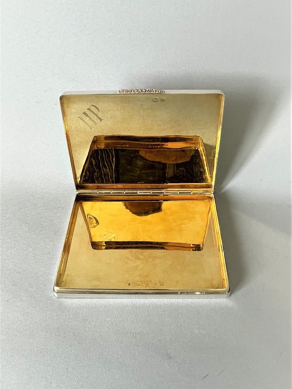 A fabulous Asprey silver gilt card case View II