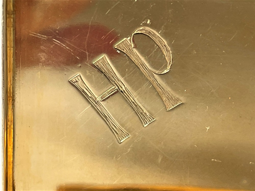 A fabulous Asprey silver gilt card case View VI