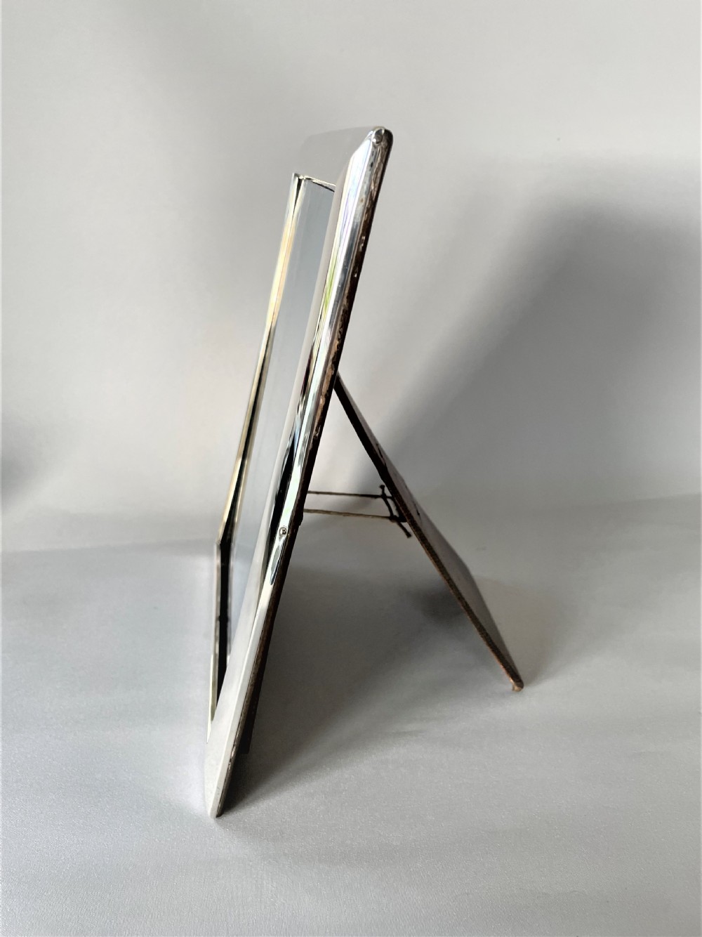 A Handsome And Large Silver Photo Frame View III
