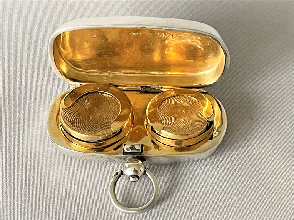 An Edwardian Chester silver double sovereign case View III