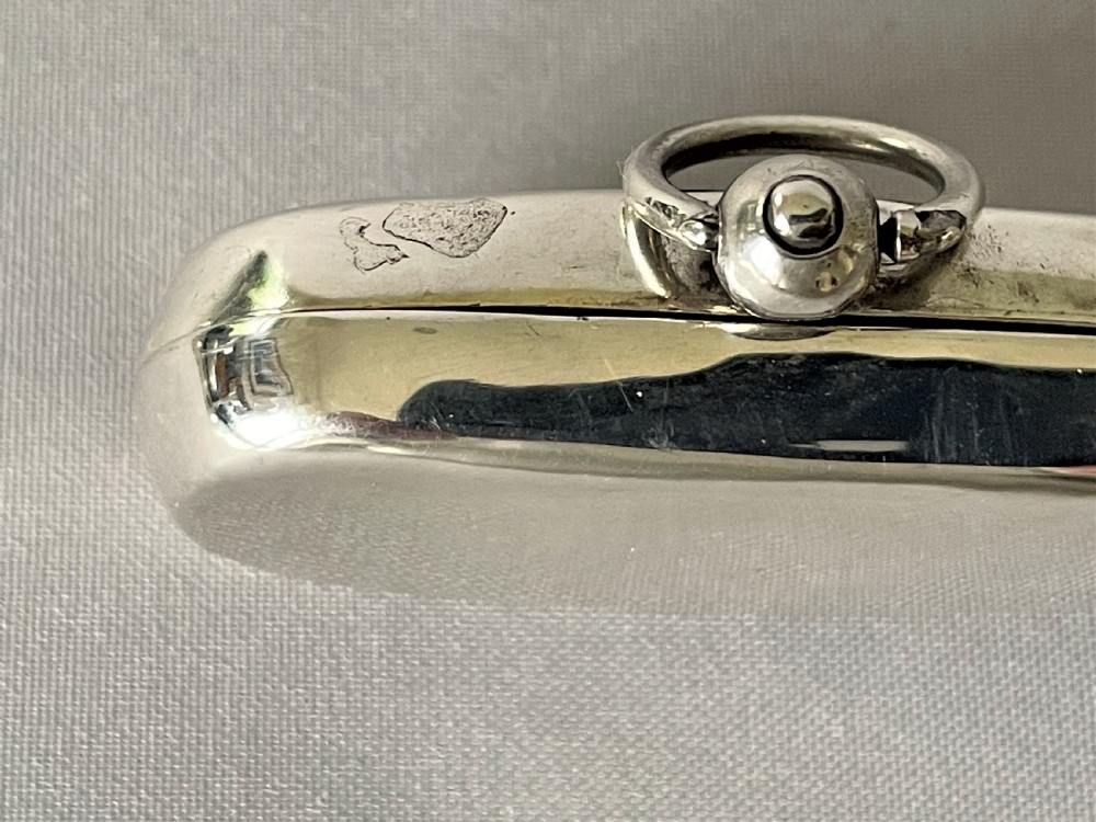 An Edwardian Chester silver double sovereign case View VI