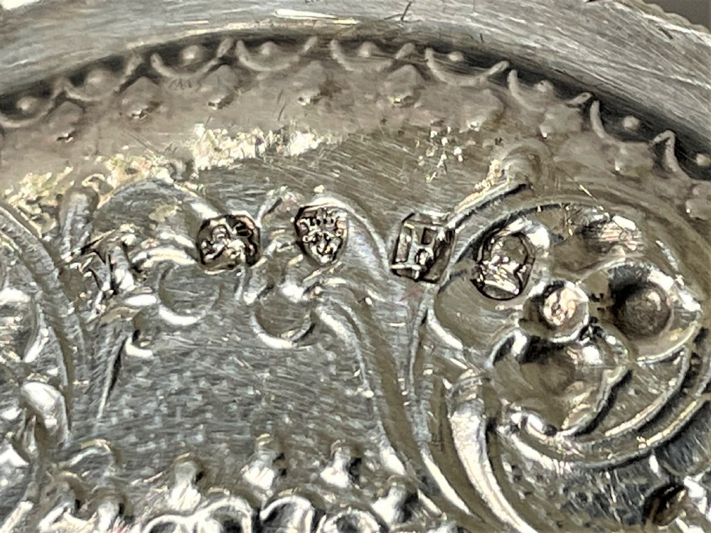 A superb George III silver chamber stick View VI