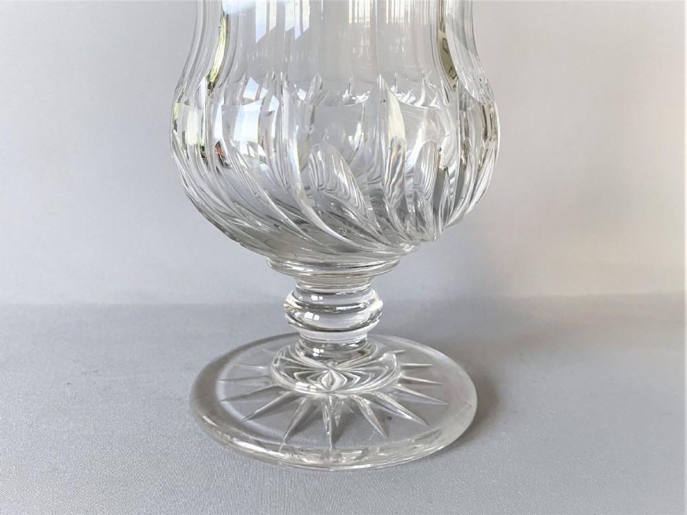 A handsome cut glass Victorian celery vase View IV