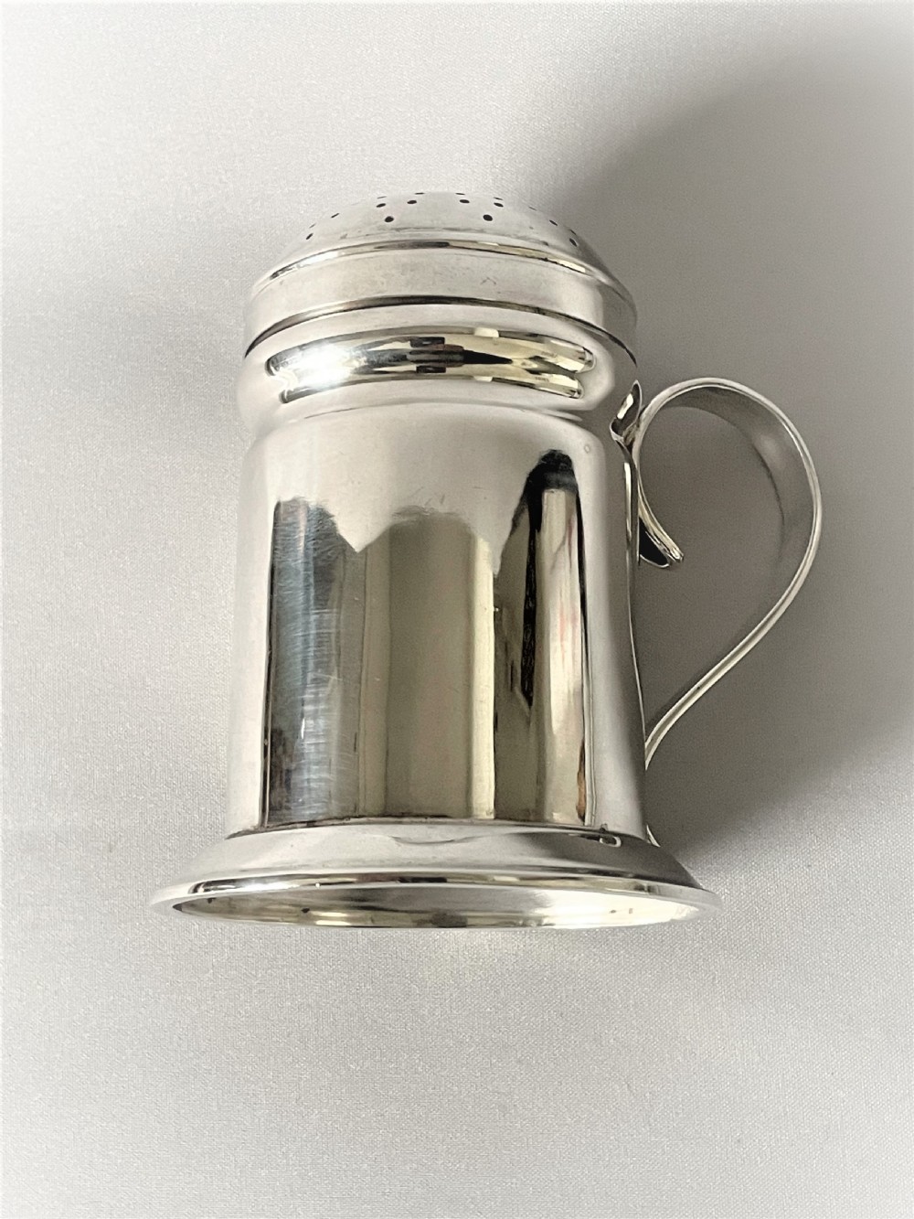 A Superb George V Silver Flour Dredger/Sugar caster View VI