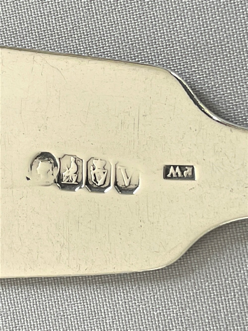 A Handsome Victorian Irish Silver Basting/stuffing Spoon View V