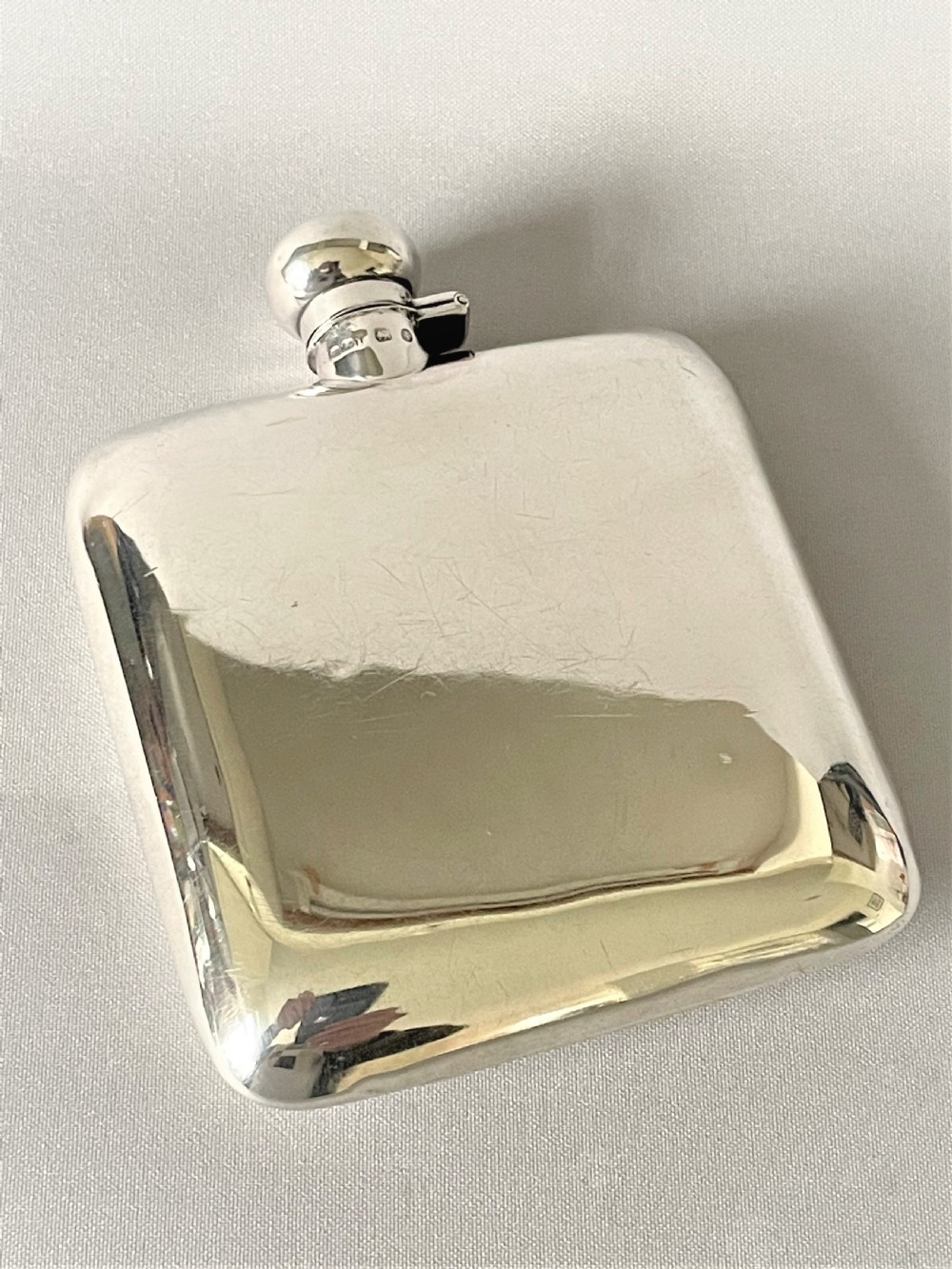 A handsome Victorian silver hipflask View II