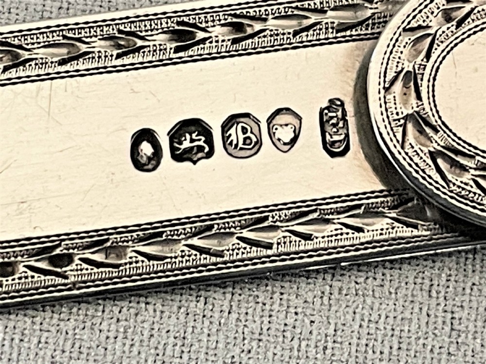 A superb William IV engraved silver bookmark View IV