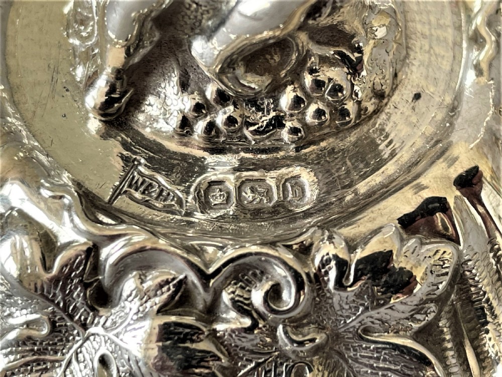 A Stunning Pair Of Victorian Silver Posy Vases View V