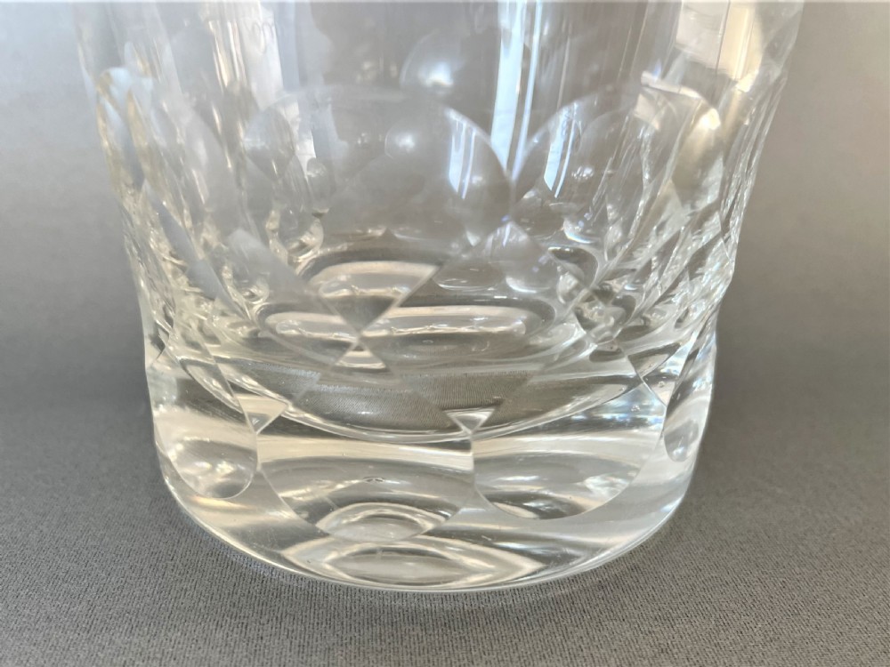 A handsome cut glass Victorian Whisky tumbler View III
