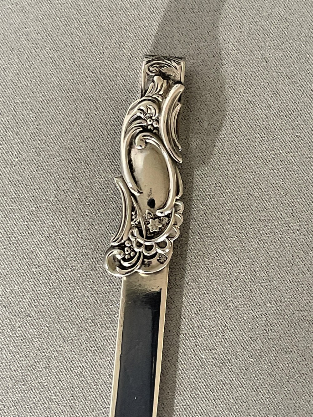 A delightful Edwardian silver bookmark View IV