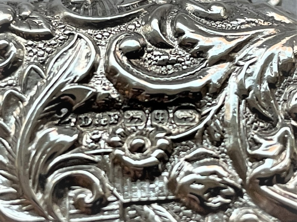 A lovely Hallmarked Victorian Silver Coin Purse View III
