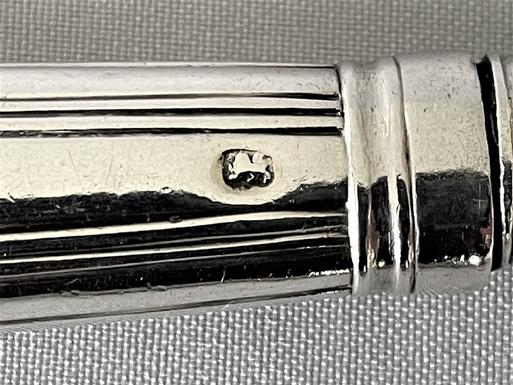 A rare set of 6 Georgian silver knives View VIII