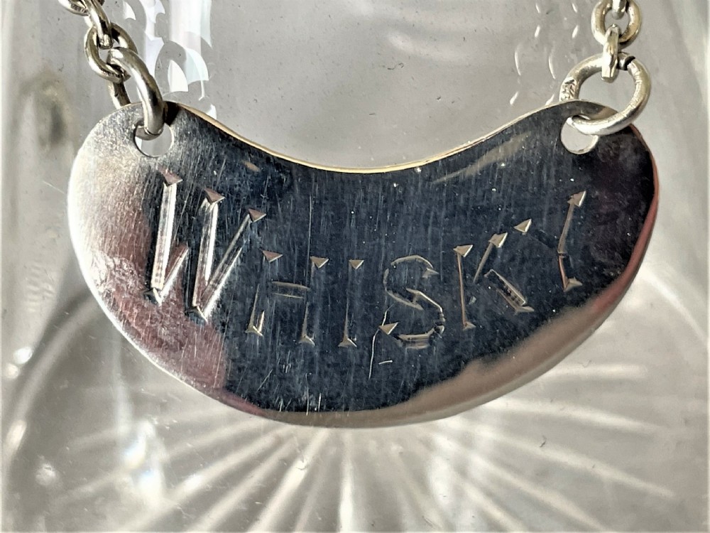 A Hukin & Heath silver mounted Whisky tot/chotopeg View V