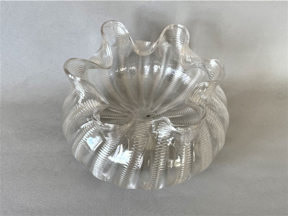 A late Victorian wrythen design rose bowl View II
