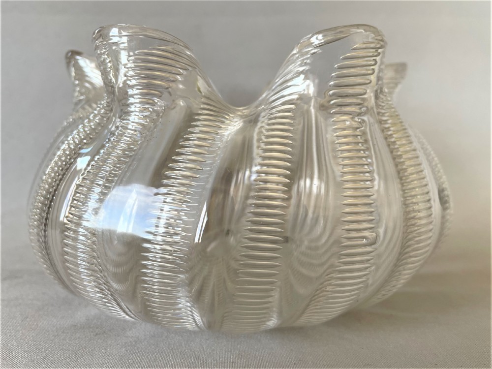 A late Victorian wrythen design rose bowl View III