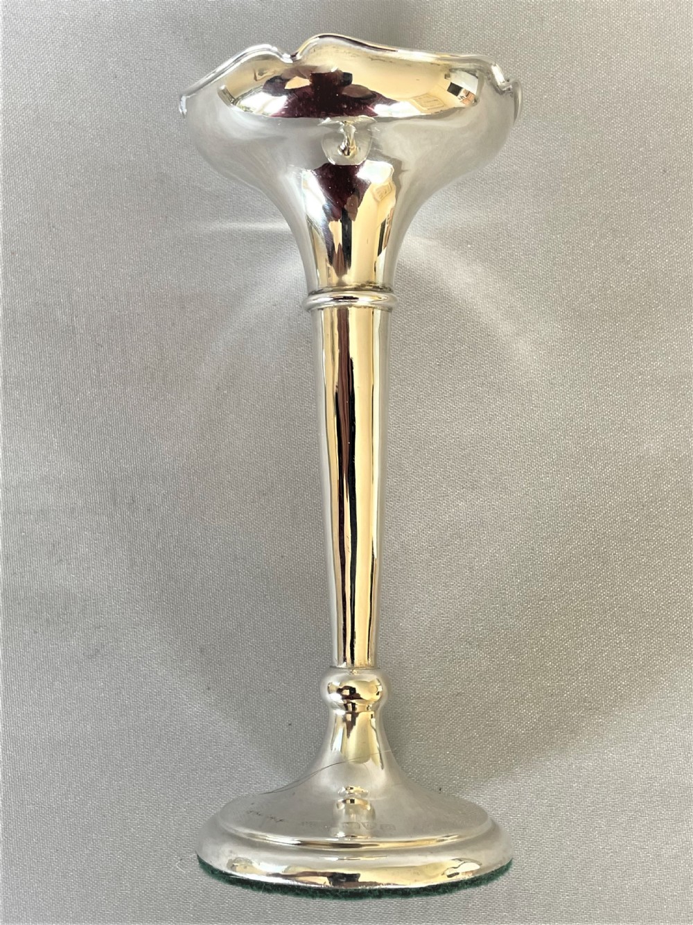 A Chester silver small posy vase  View IV