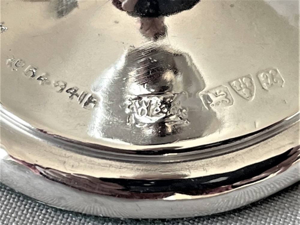 A Chester silver small posy vase  View V