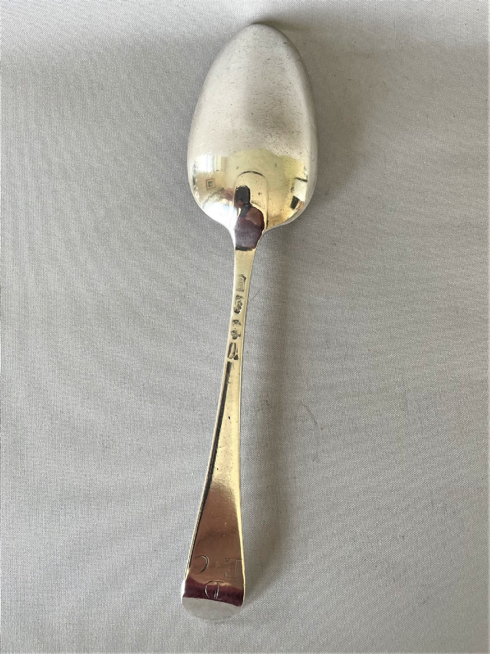 An 18th Century Elizabeth Oldfield silver tablespoon View IV