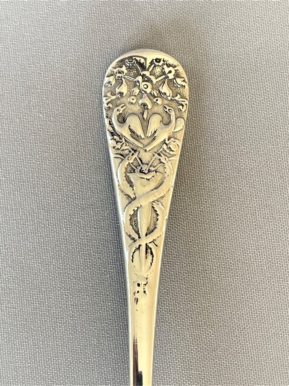 An unusual late Victorian silver ice cream spade View IV