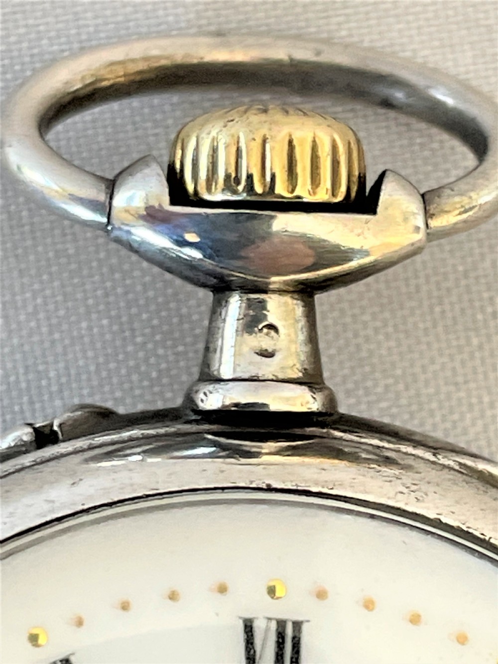 A superb Victorian silver travelling watch case/clock View XII